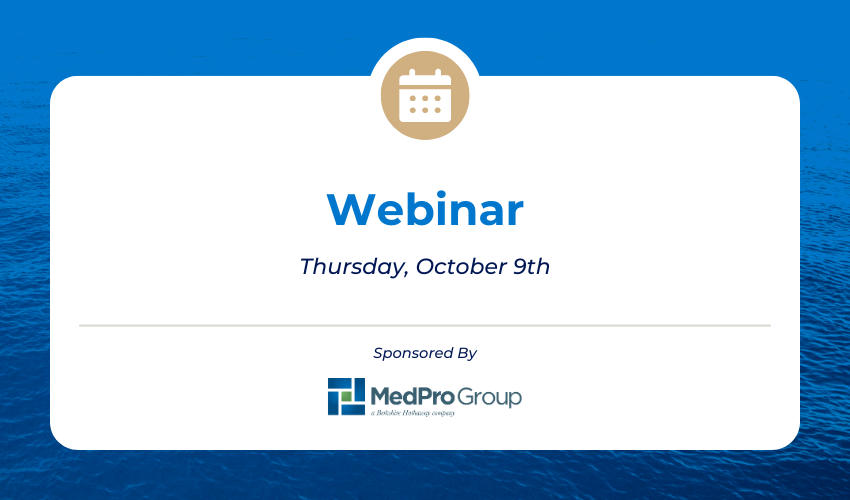 Webinar with MedPro